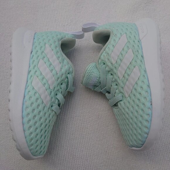 Adidas Lite Racer Baby Toddler Athletic Shoes Size 5K Mint Green NWOT No Tag - Picture 6 of 7